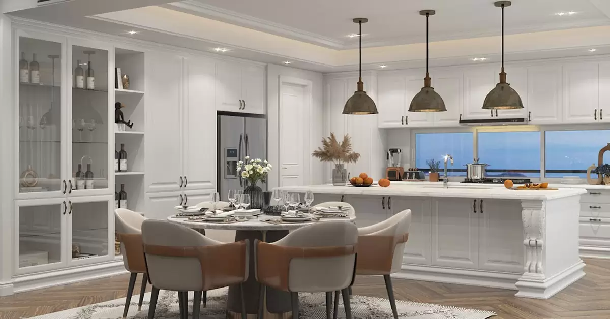 Open-Plan Kitchen Dining